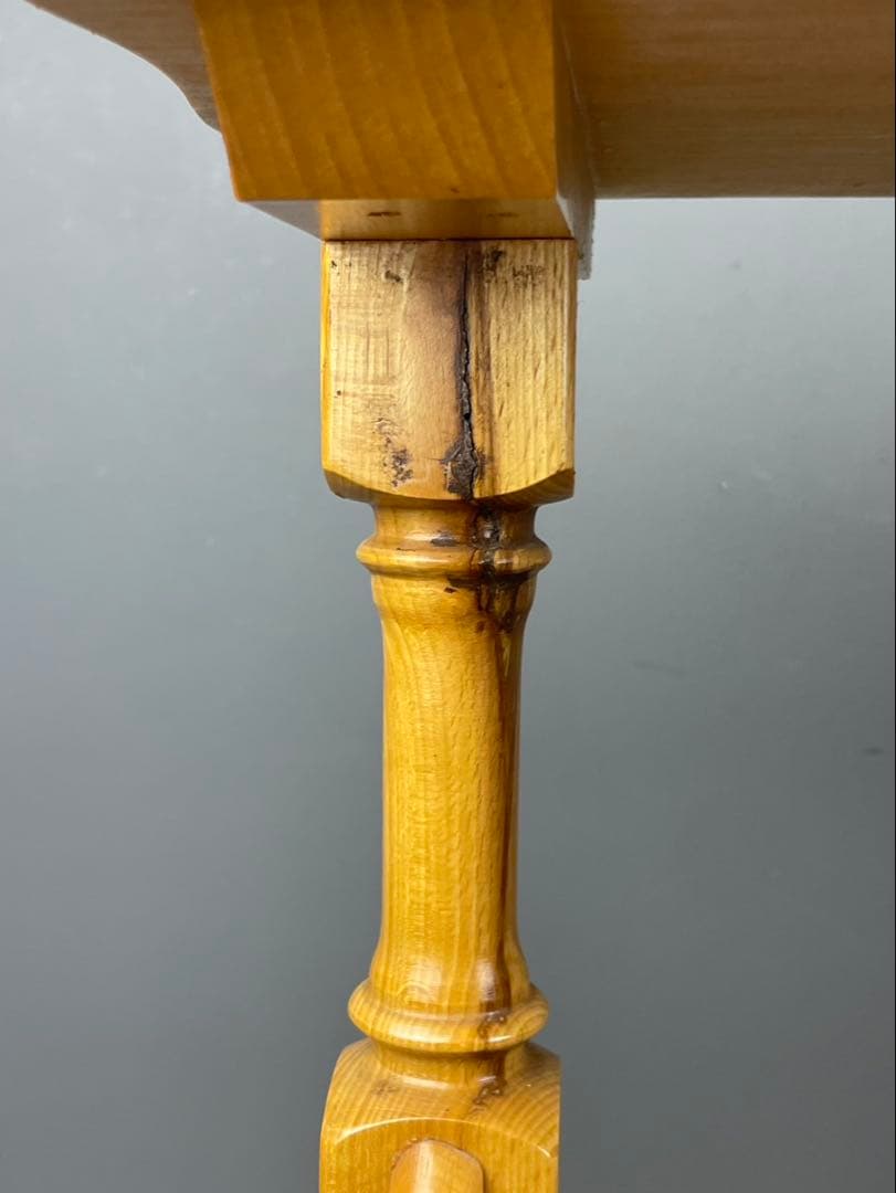 イタリア高級家具ブランド Demain 木製 スリッパラック キャビネット 花台