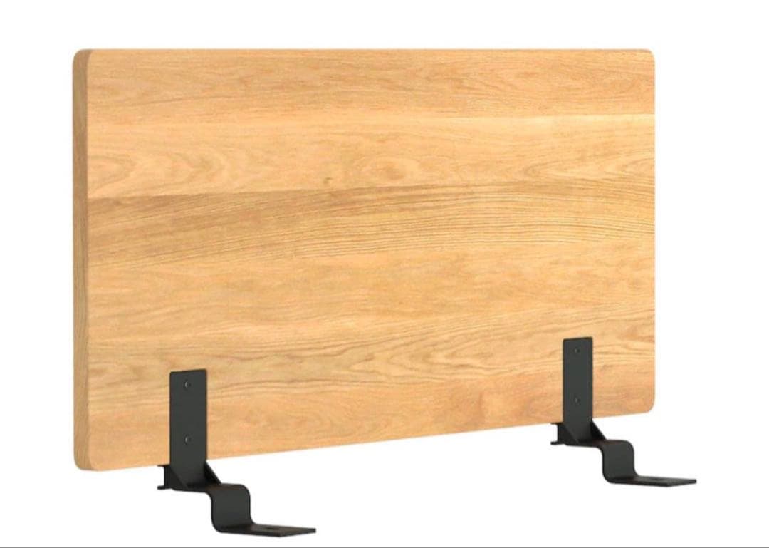 無印良品　木製ベッドフレーム用ヘッドボード　シングル2個セット