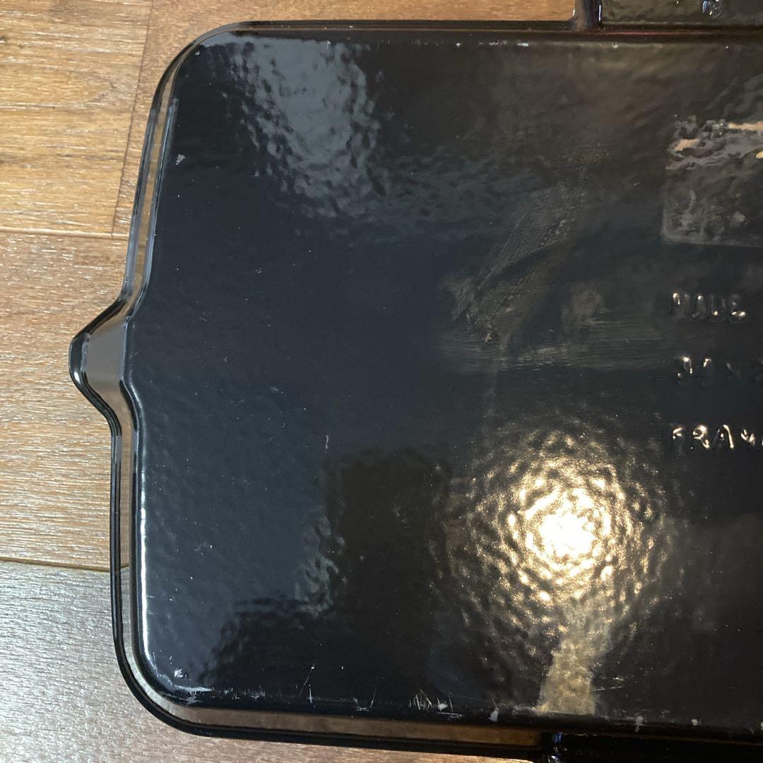 新品未使用✨️ ストウブ Staub レクタングリル IH可 長方形グリルパン 黒