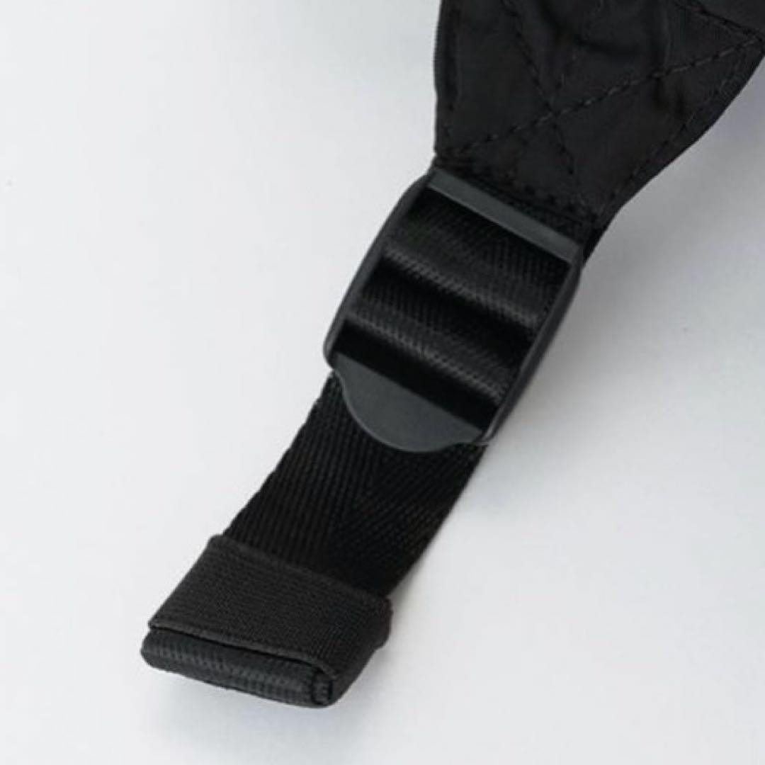 メゾピアノ ハートポーチ付　ロゴリボン　ナイロンリュック　大