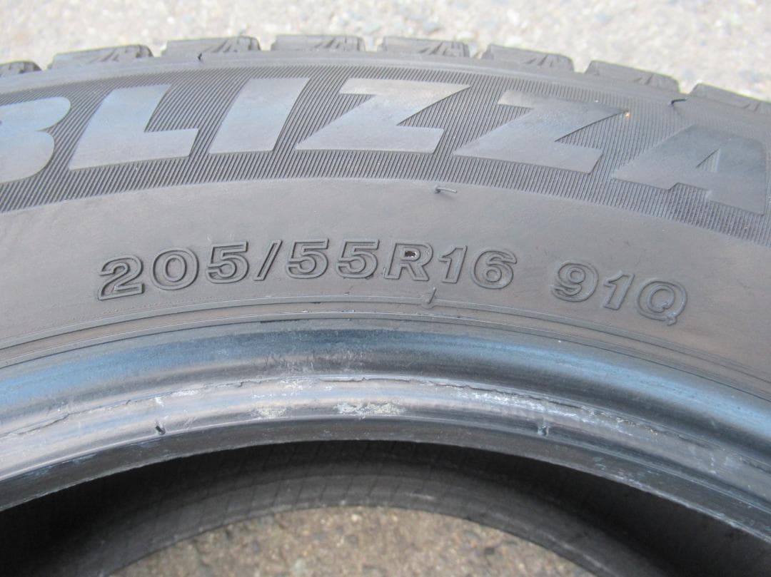 スタッドレス☆205/55R16 BS VRX3 2021年 バリ山 手渡OK☆