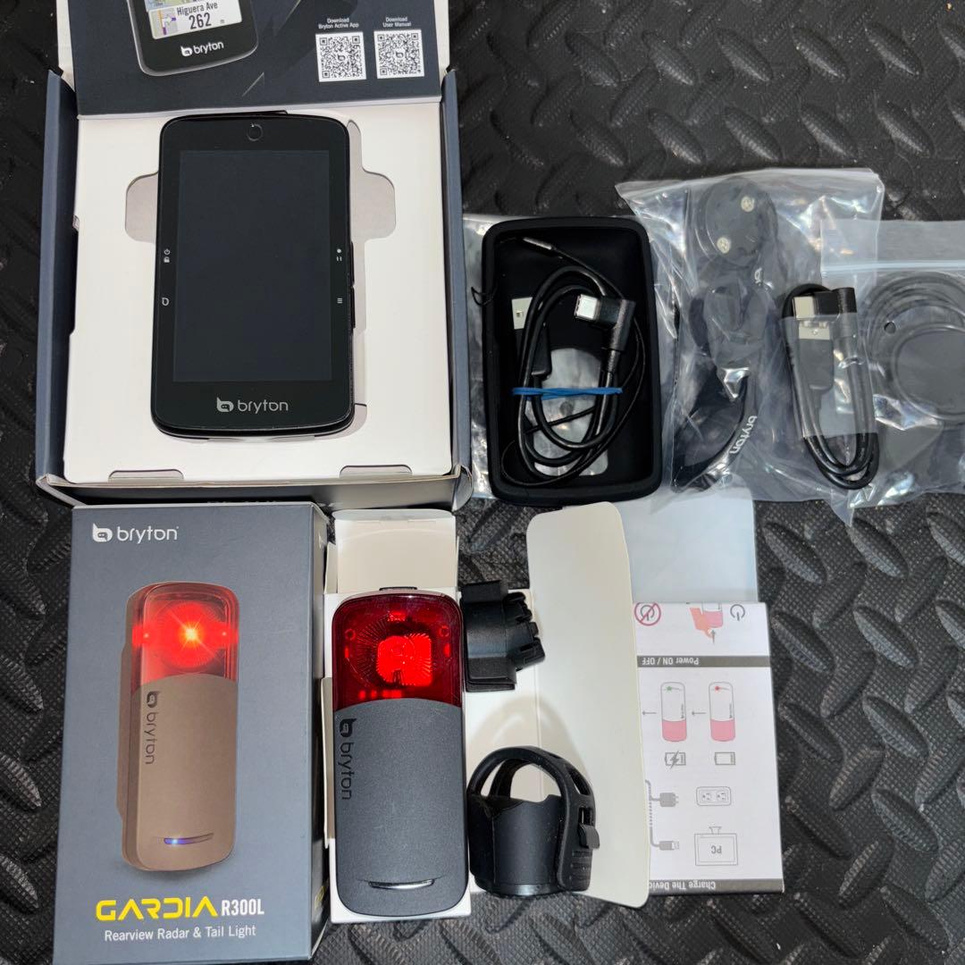 ブライトン サイコン S800E＋リアレーダーGardia R300L