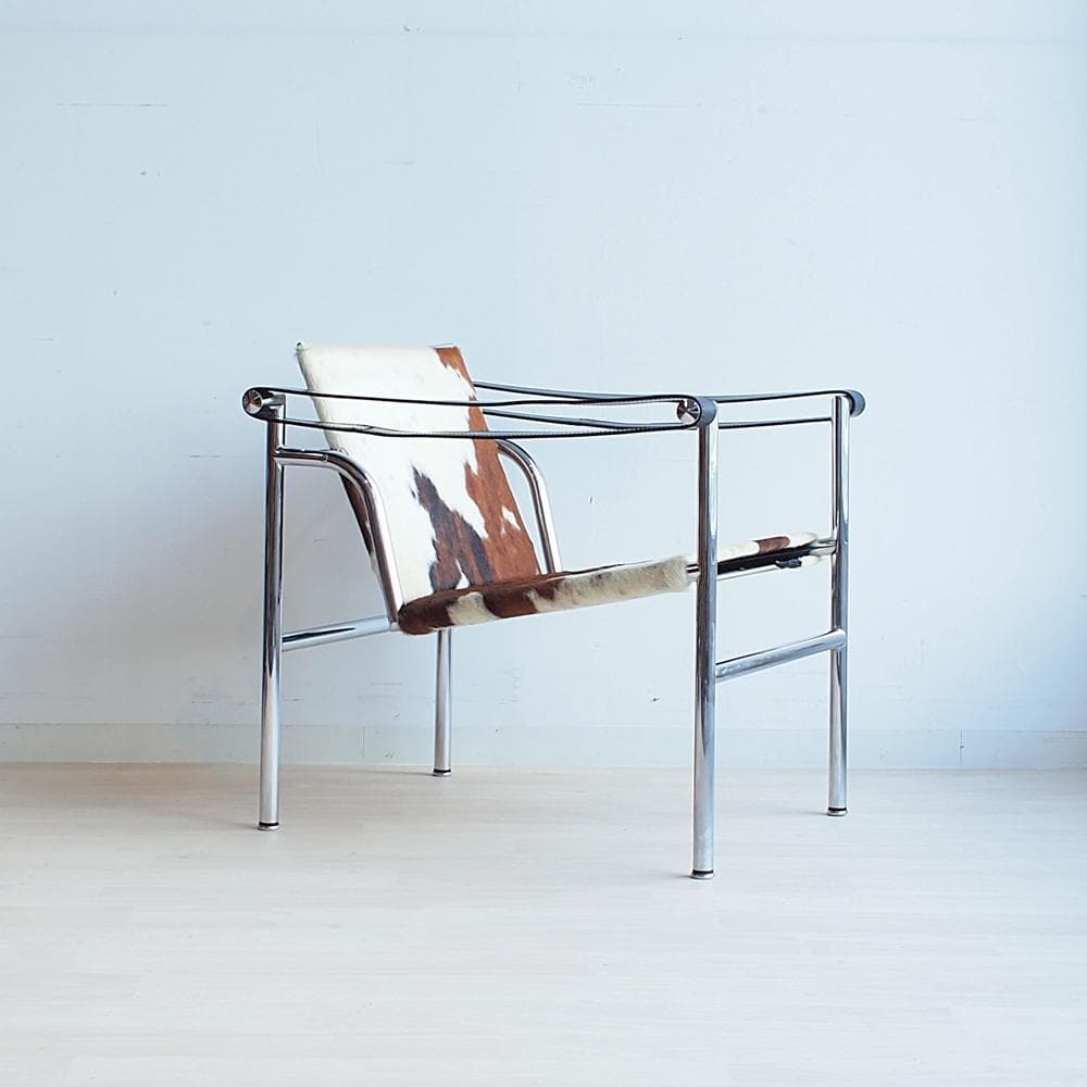 正規品 カッシーナ/Cassina LC1 スリングチェア 本革ハラコ