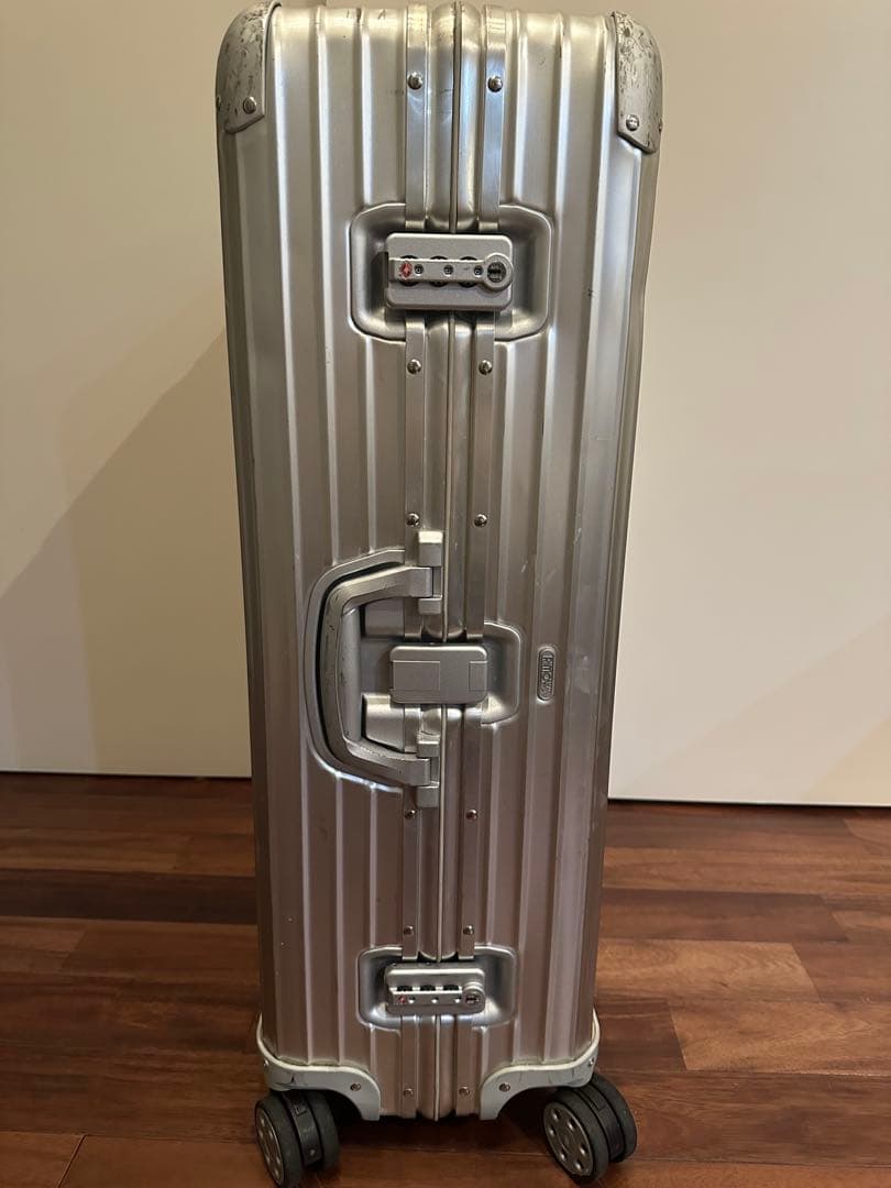 【最安値】RIMOWA 4輪 トパーズ 98L アルミ キャリーケース