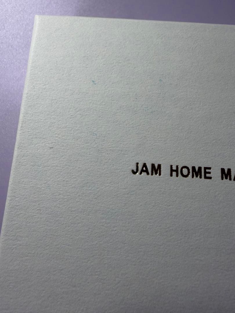 JAM  MADE ブラック二つ折り財布