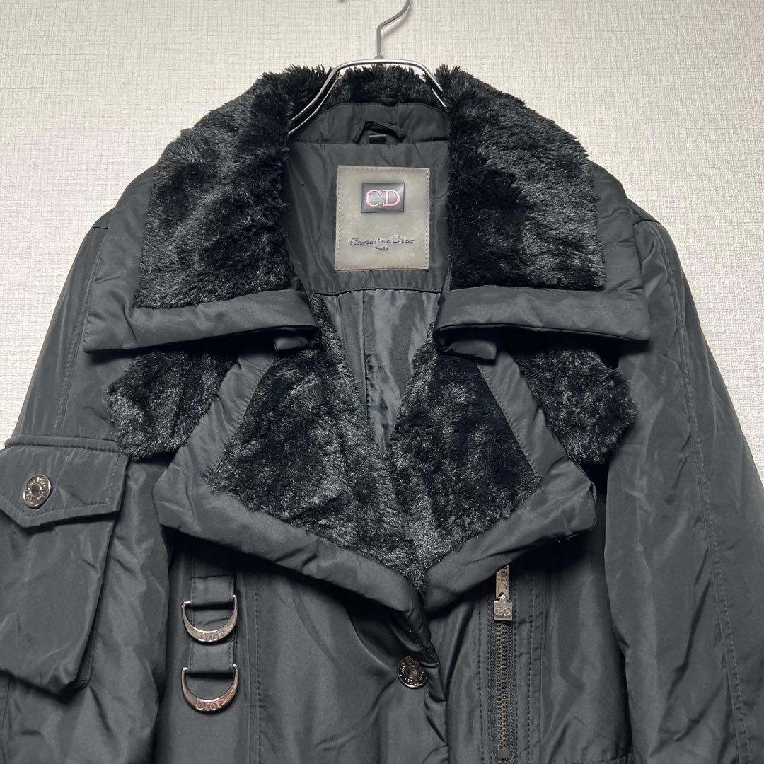 クリスチャンディオール フライトジャケット ミリタリー調 中綿 グランジ y2k