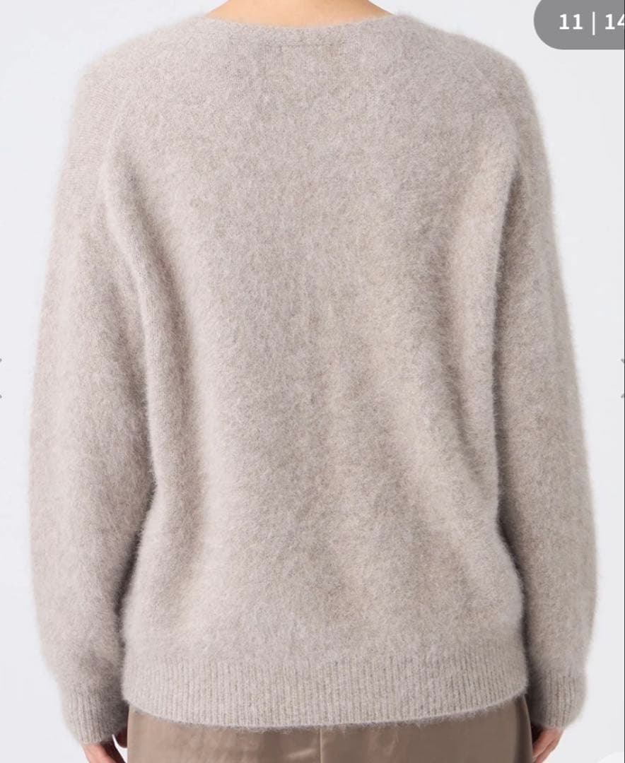 エヴェックス　フォックスウールファーニット