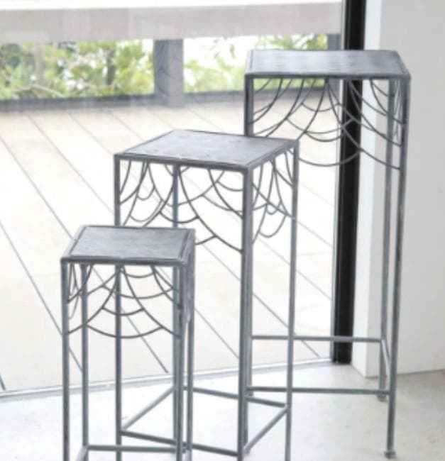 ルデコ フラワースタンドセット アイアン 花台 コベントガーデン FX-08