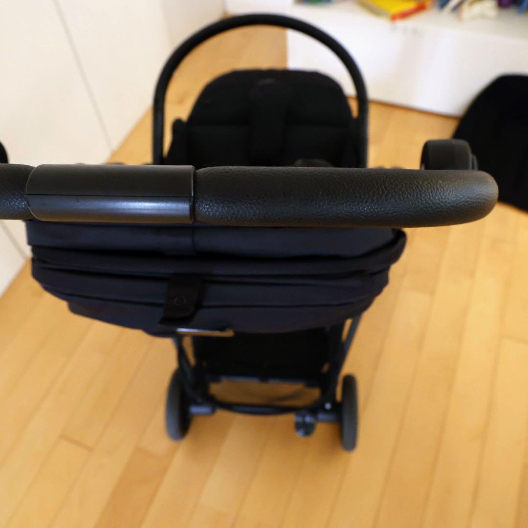 【美品】cybex サイベックス メリオカーボン ブラック ベビーカー