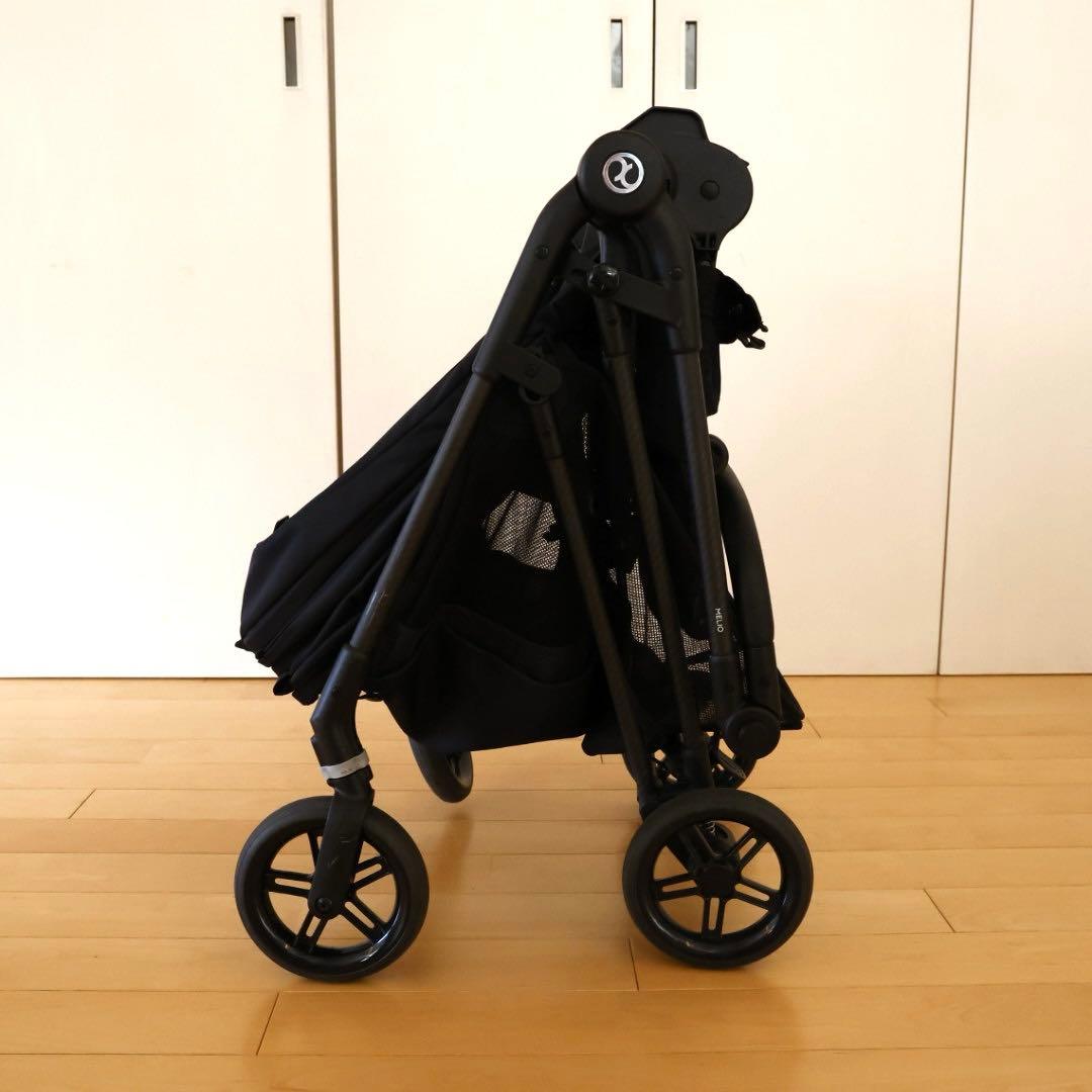 【美品】cybex サイベックス メリオカーボン ブラック ベビーカー