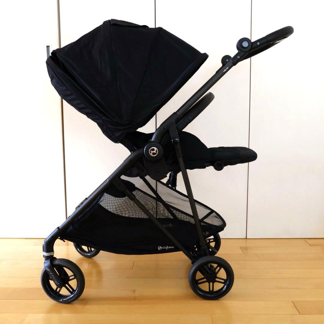 【美品】cybex サイベックス メリオカーボン ブラック ベビーカー