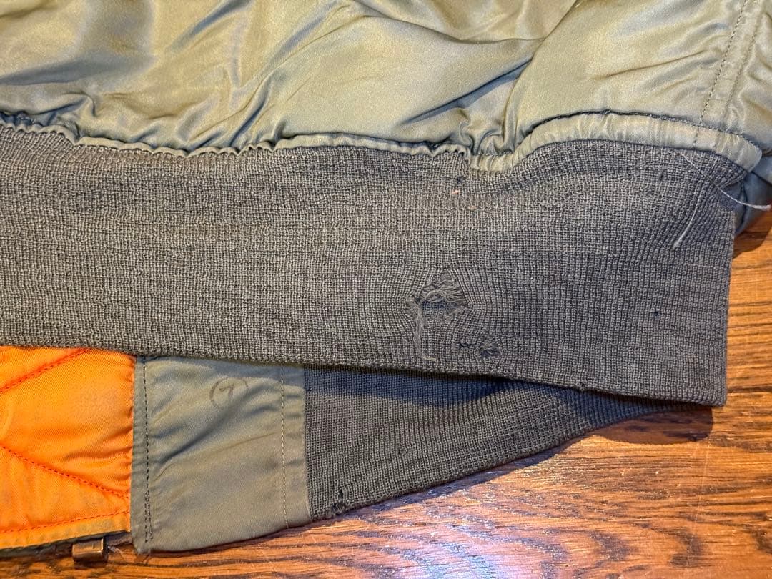 ★米軍実物60s USAF MA-1 CタイプALPHA社製 サイズMEDIUM