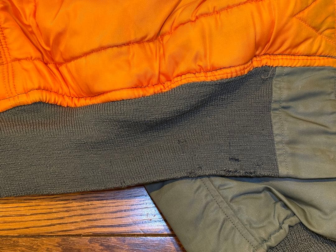 ★米軍実物60s USAF MA-1 CタイプALPHA社製 サイズMEDIUM