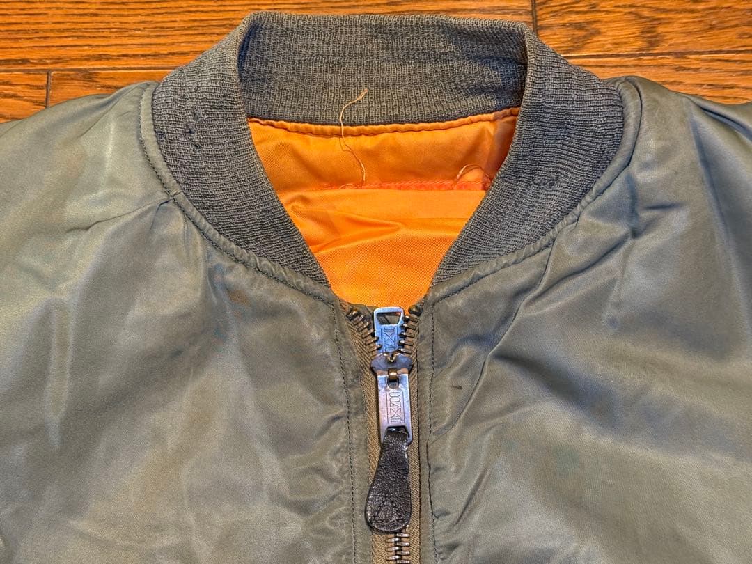 ★米軍実物60s USAF MA-1 CタイプALPHA社製 サイズMEDIUM