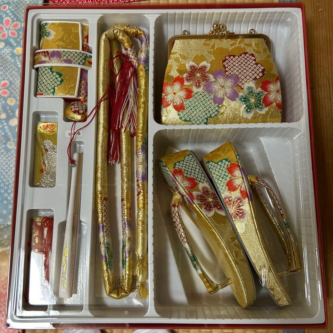 七五三　 着物　七歳　水色