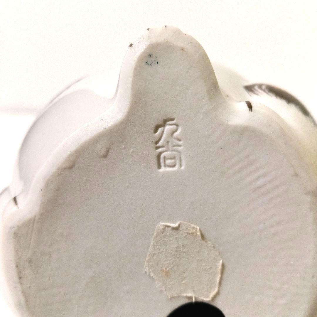 希少 九谷焼 招き猫 金三毛 Maneki Neko 手描き