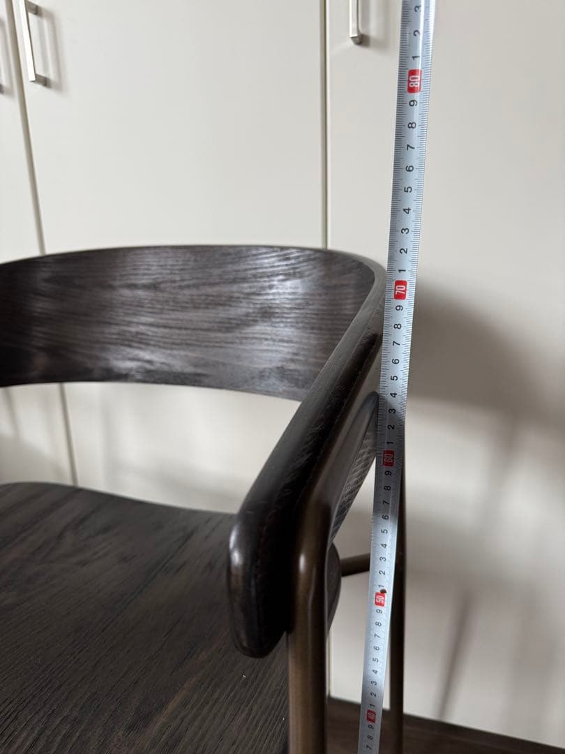 ダークブラウン ダイニングチェア 二脚セット ⚠️直接取引限定