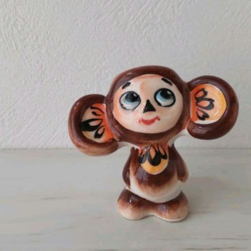 新品　ロシア　チェブラーシカの置物 (カラー)