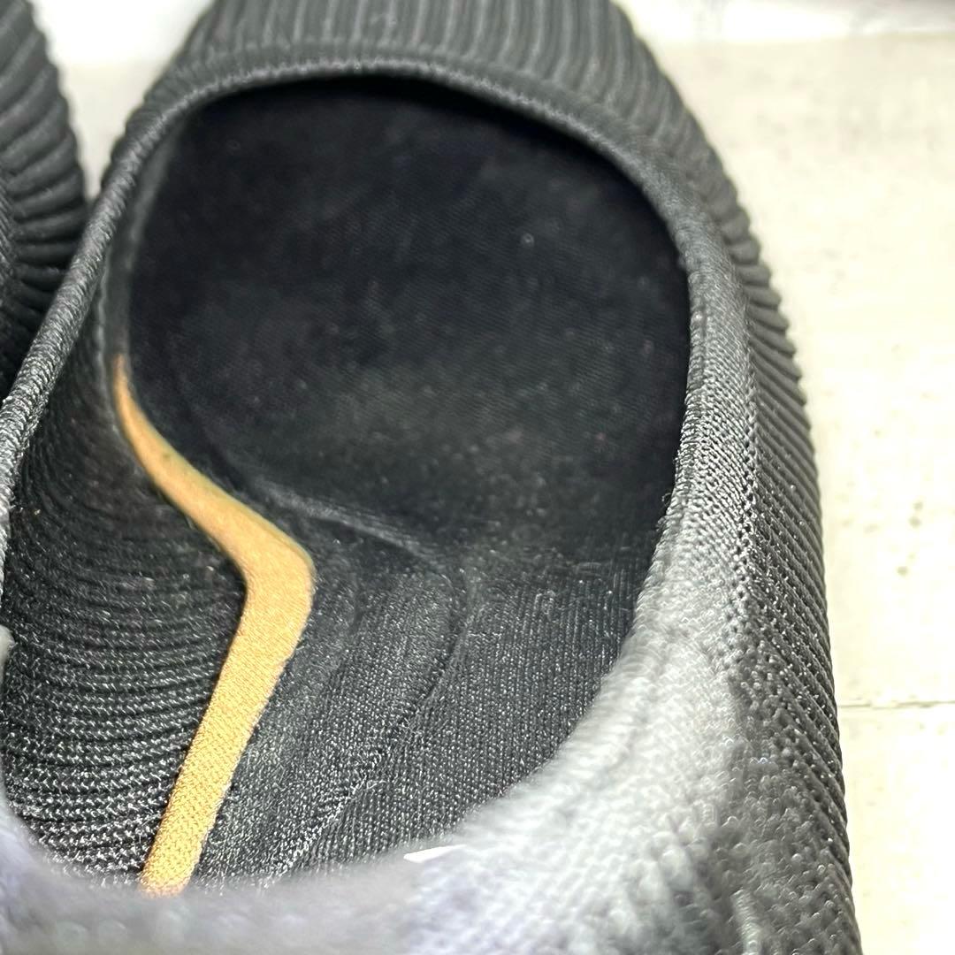 極美品【ヴィヴァイア】スクエアトゥ チャンキーヒール リボン♡ブラック 36.5