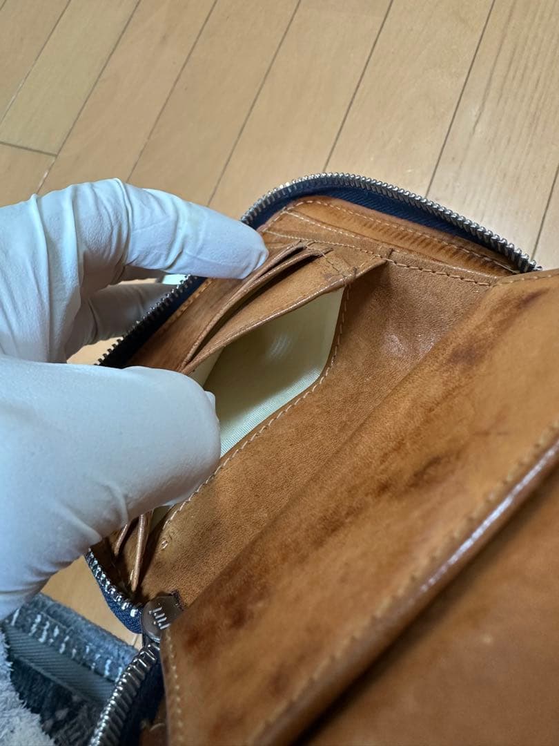 ホワイトハウスコックス　 レザー　財布　S1957 SADDLE LEATHER