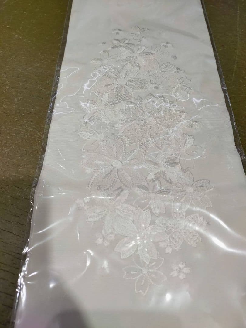 売約済み【WA-Modern】★★正絹　紋意匠　無地振袖　7点フルセット★★