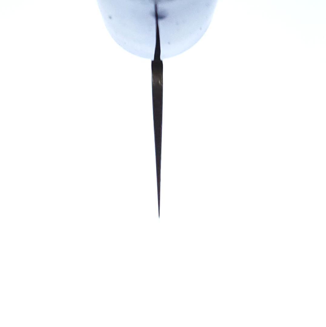 AUS10 ダマスカス 三徳包丁 180㎜ G1805 焼柄 月光作