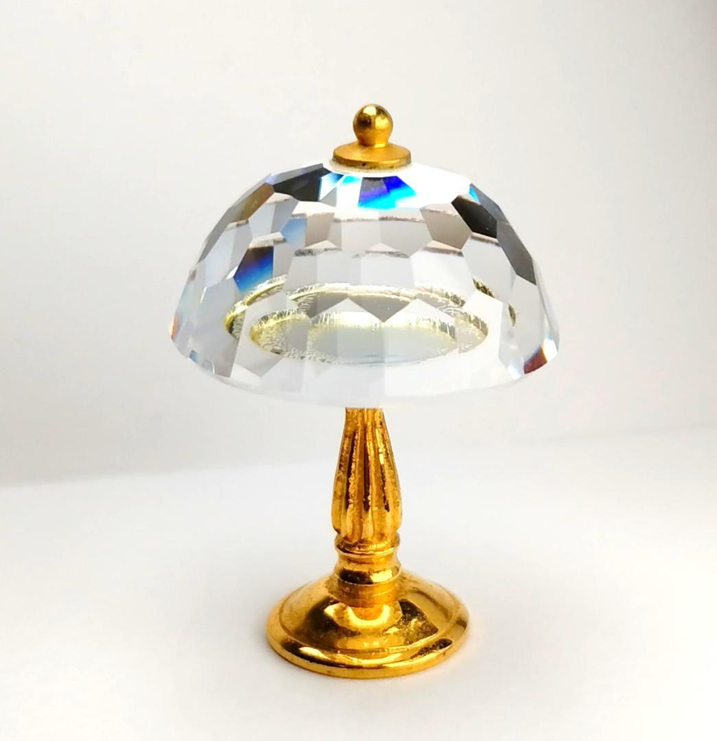 美品 スワロフスキー クリスタルメモリーズ テーブルランプ 廃盤 ティファニー風