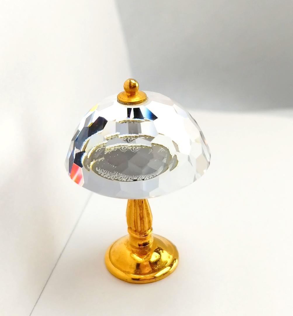 美品 スワロフスキー クリスタルメモリーズ テーブルランプ 廃盤 ティファニー風