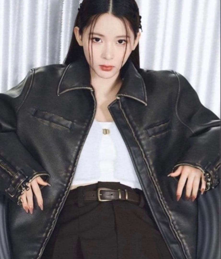 MICHIKSY ブラックレザージャケット