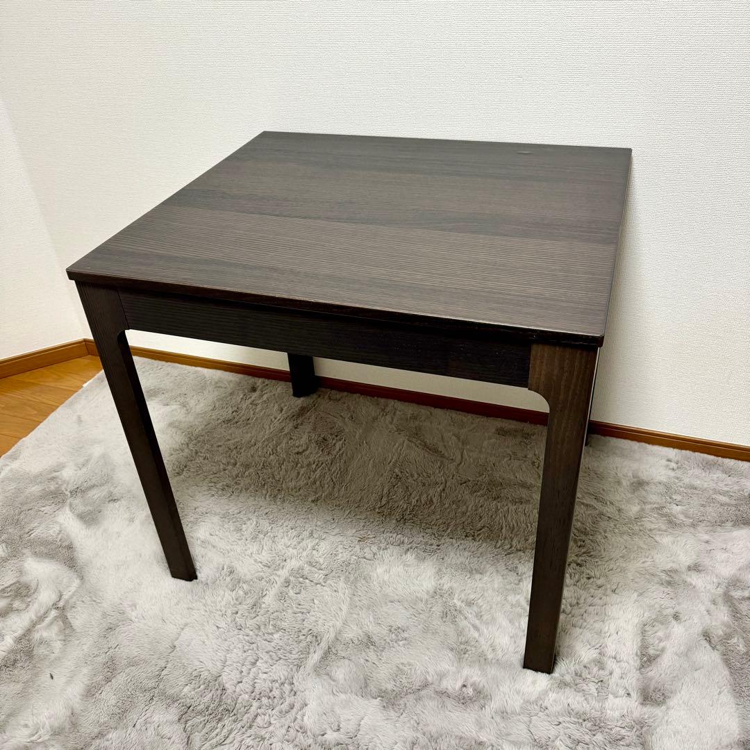 フランソワ　IKEA エーケダーレン ダイニングテーブル　伸長式　ブラウン