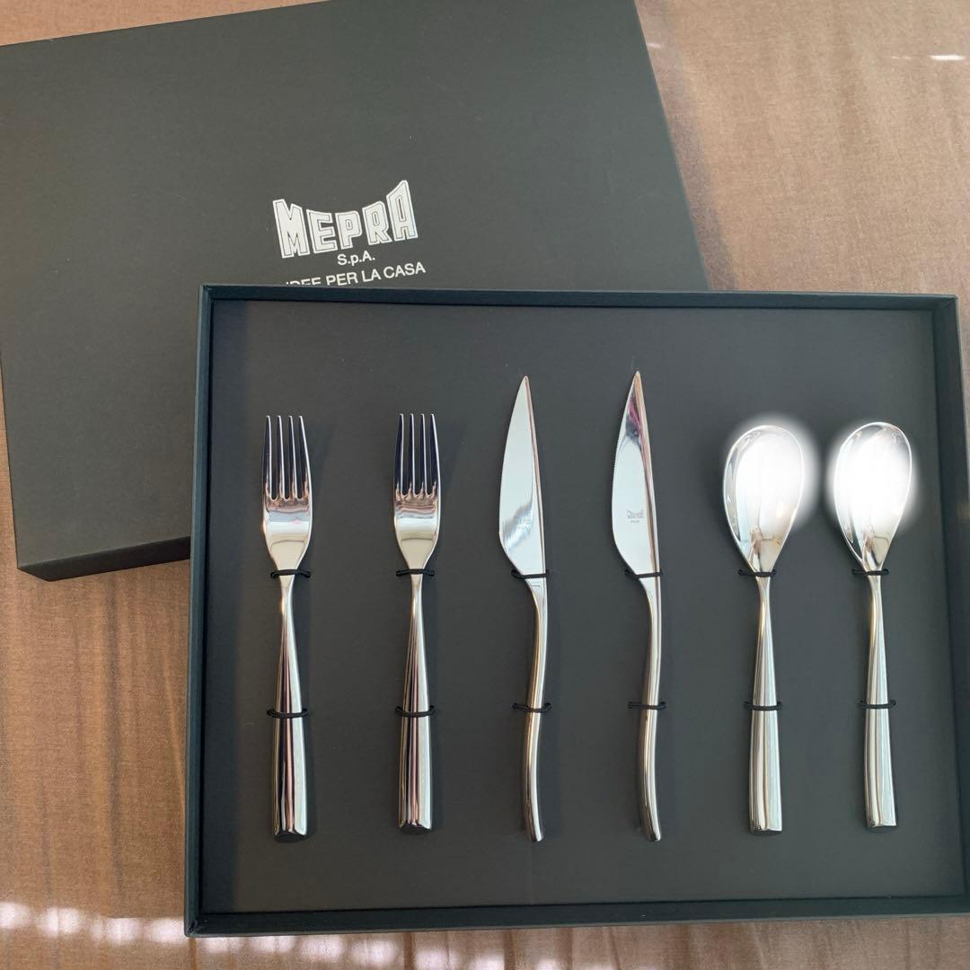 MEPRA(メプラ)/デザート6本セット(18-10)/ARTE(アルテ)
