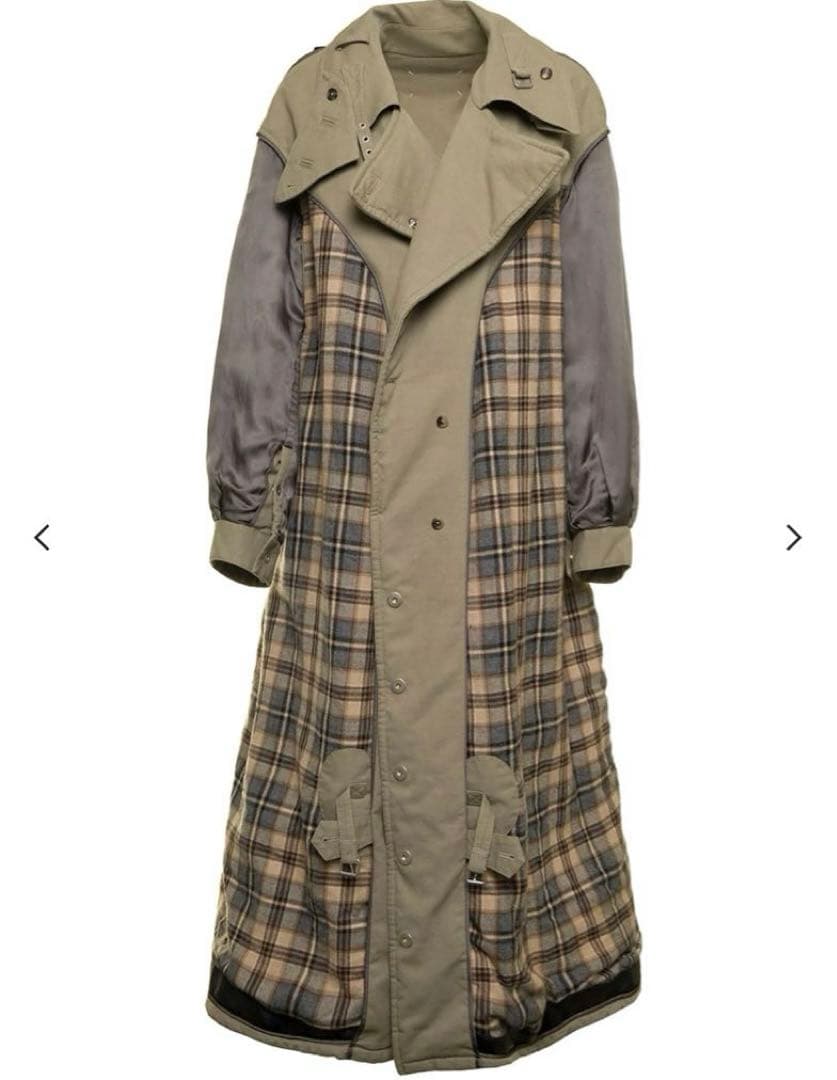 新品 定価67万円 co-ed メゾンマルジェラ リバーシブル コート mm6