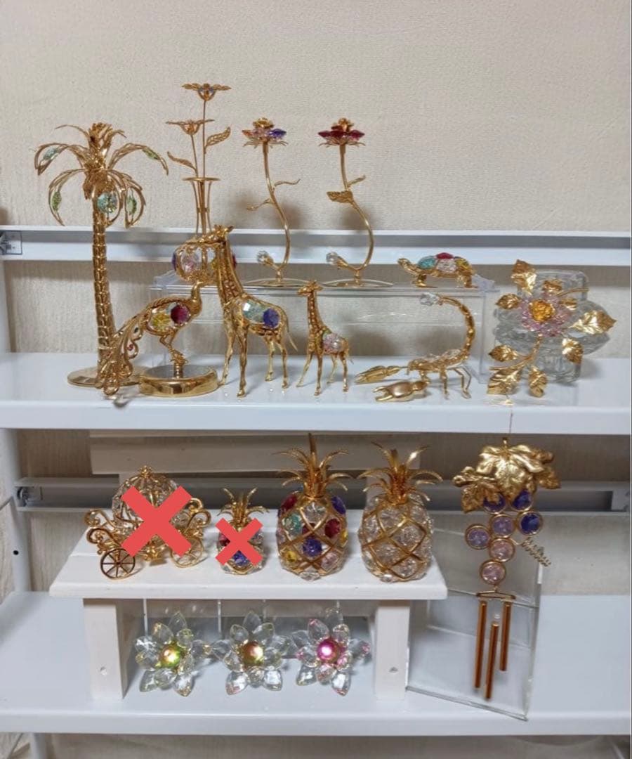 CRYSTAL TEMPTATIONS スワロフスキー　オブジェ