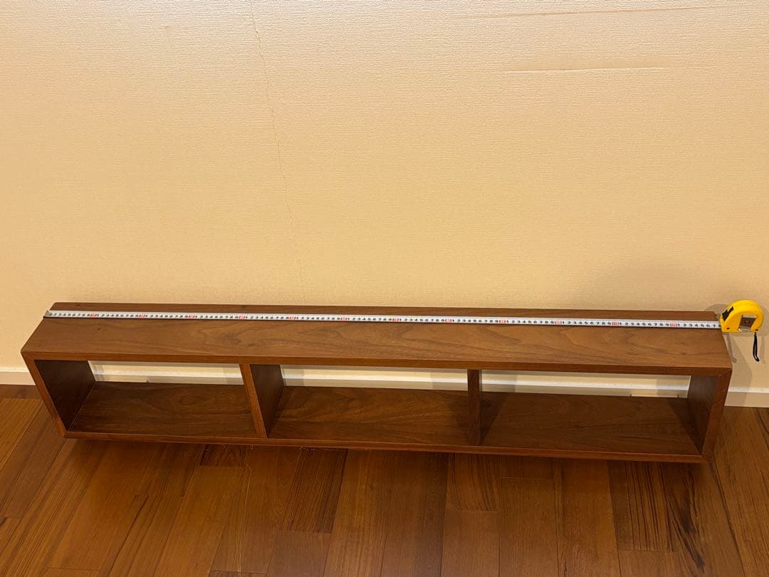 【無印良品】収納ベッド セミダブル ウォールナット　廃盤　ヘッドボード付　送料込