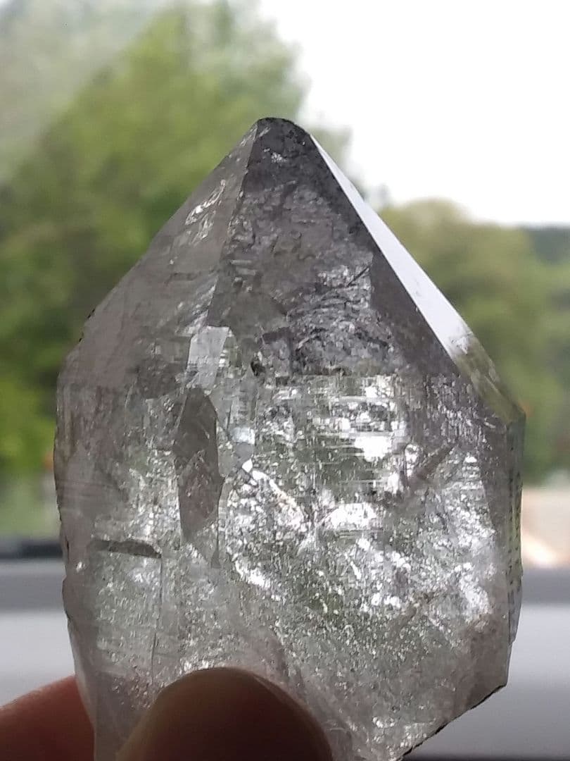 *虹入り* マニハール産 ヒマラヤ水晶 アナテース