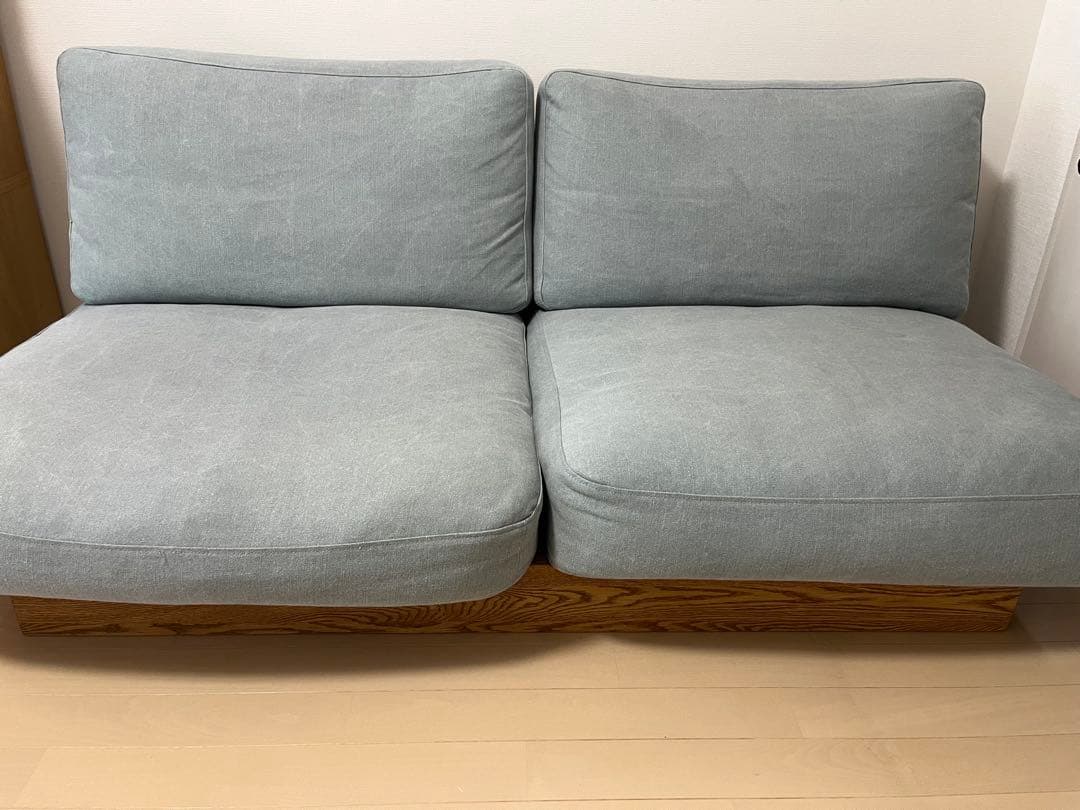 MOMO NATURAL CLOUD LOW SOFA 2P /クラウドソファ