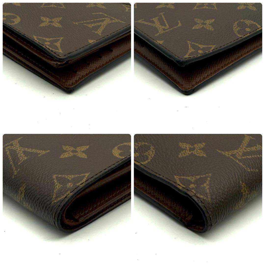 【極上美品】ルイヴィトン モノグラム ポルトフォイユ マルコNM 二つ折り財布