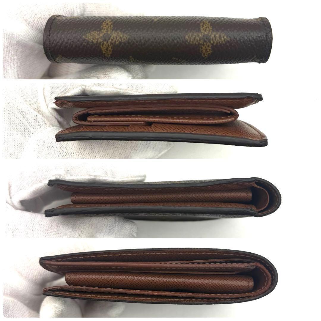 【極上美品】ルイヴィトン モノグラム ポルトフォイユ マルコNM 二つ折り財布