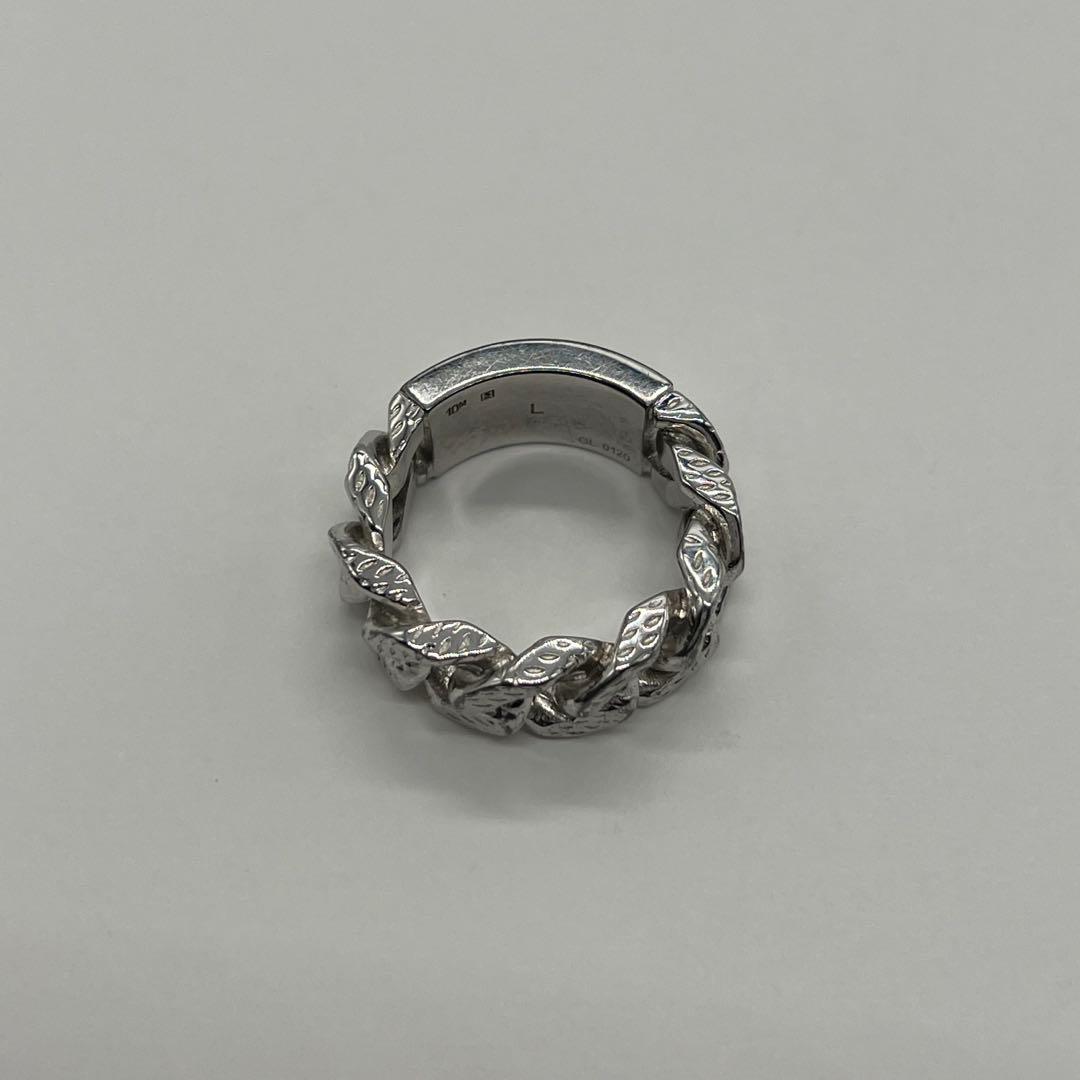 ルイヴィトン バーグ モンテーニュ リング 21号 GL0120 シルバーカラー