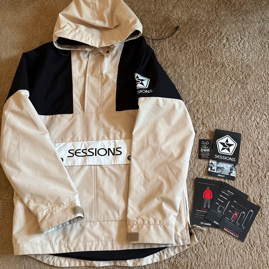 SESSIONS スノーボードウエア XS【日本サイズM】
