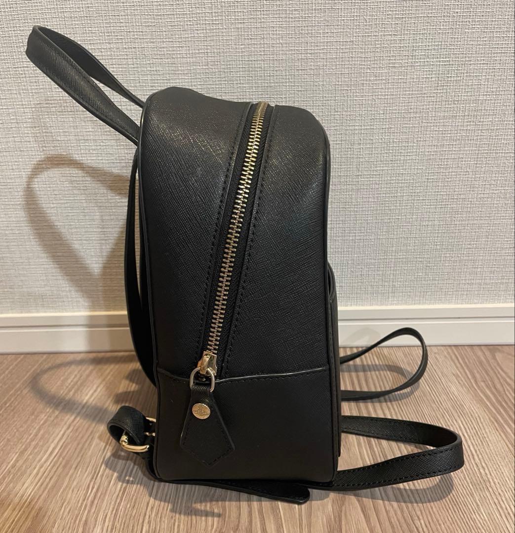 ヴィヴィアンウエストウッド ミニリュック バッグ 黒 オーブ