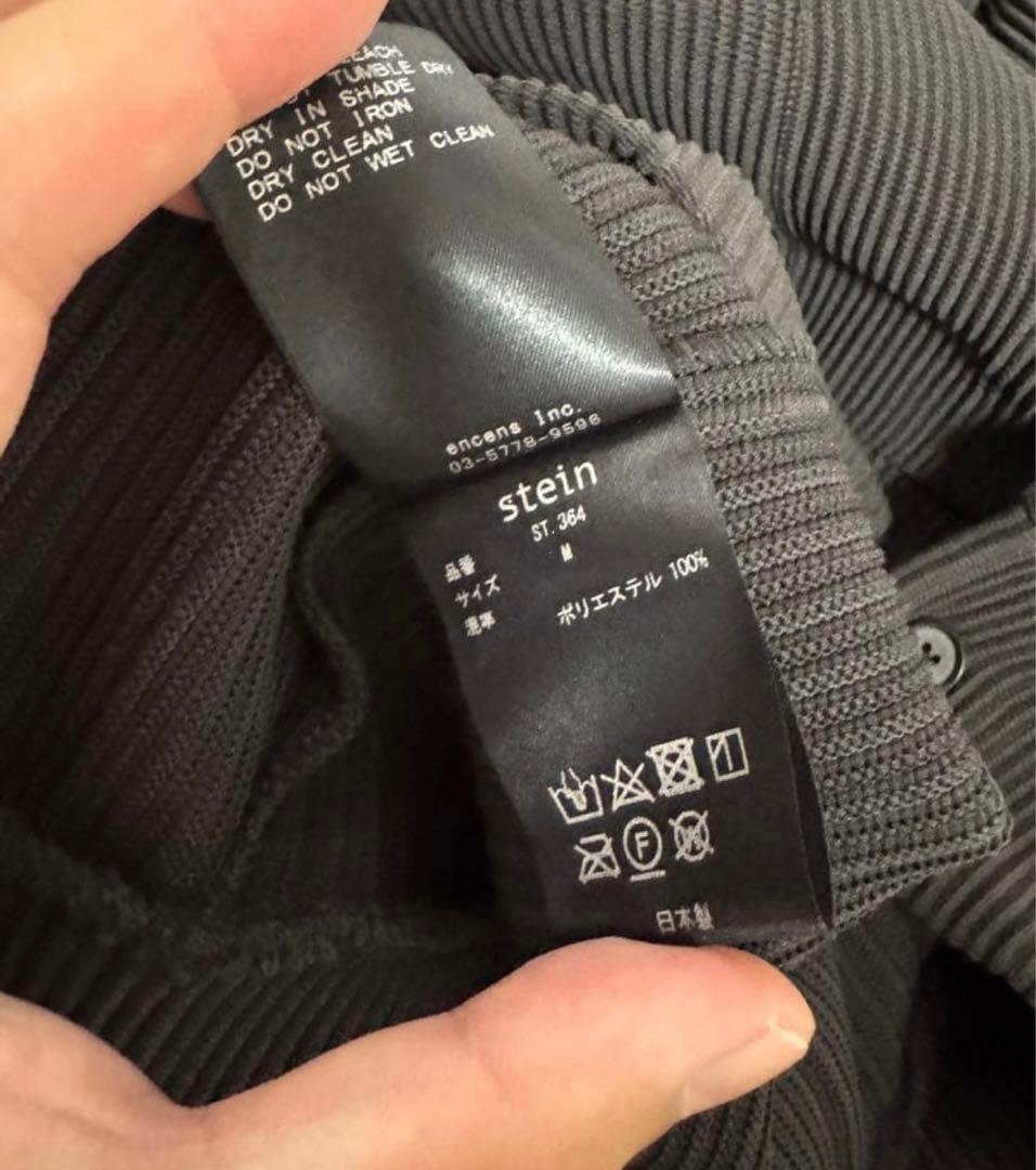 トップス stein 22SS gradation pleats cardigan
