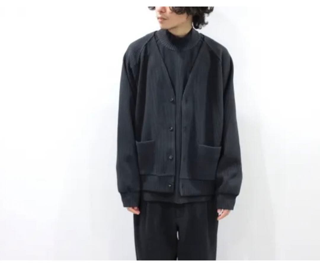トップス stein 22SS gradation pleats cardigan