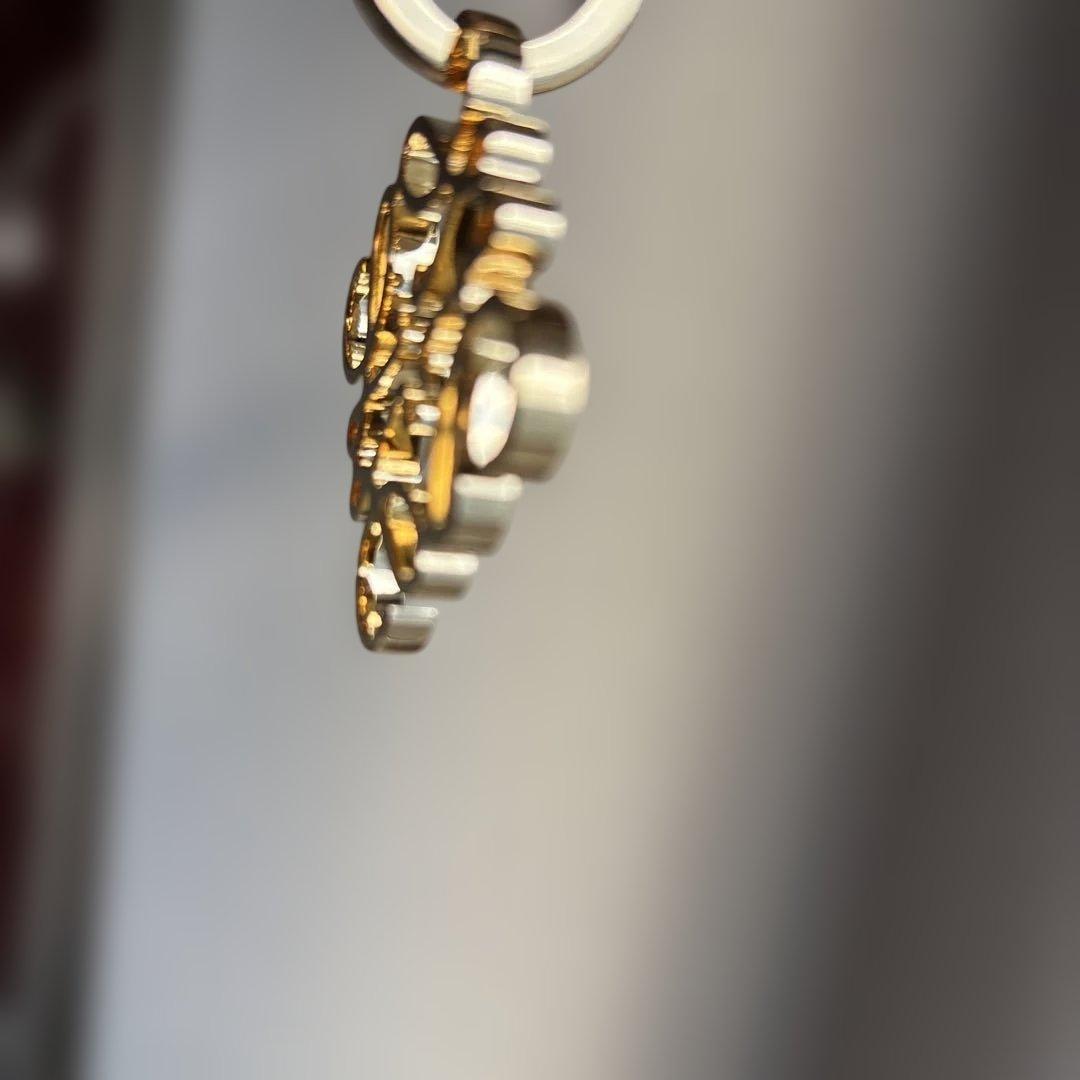 ロエベ❗️キーホルダー　美品❗️ゴールド　アナグラム