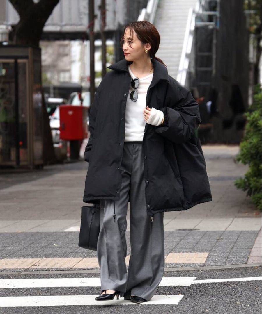 CALUX PUFFER COACH JACKET ダウンジャケットキャラクス