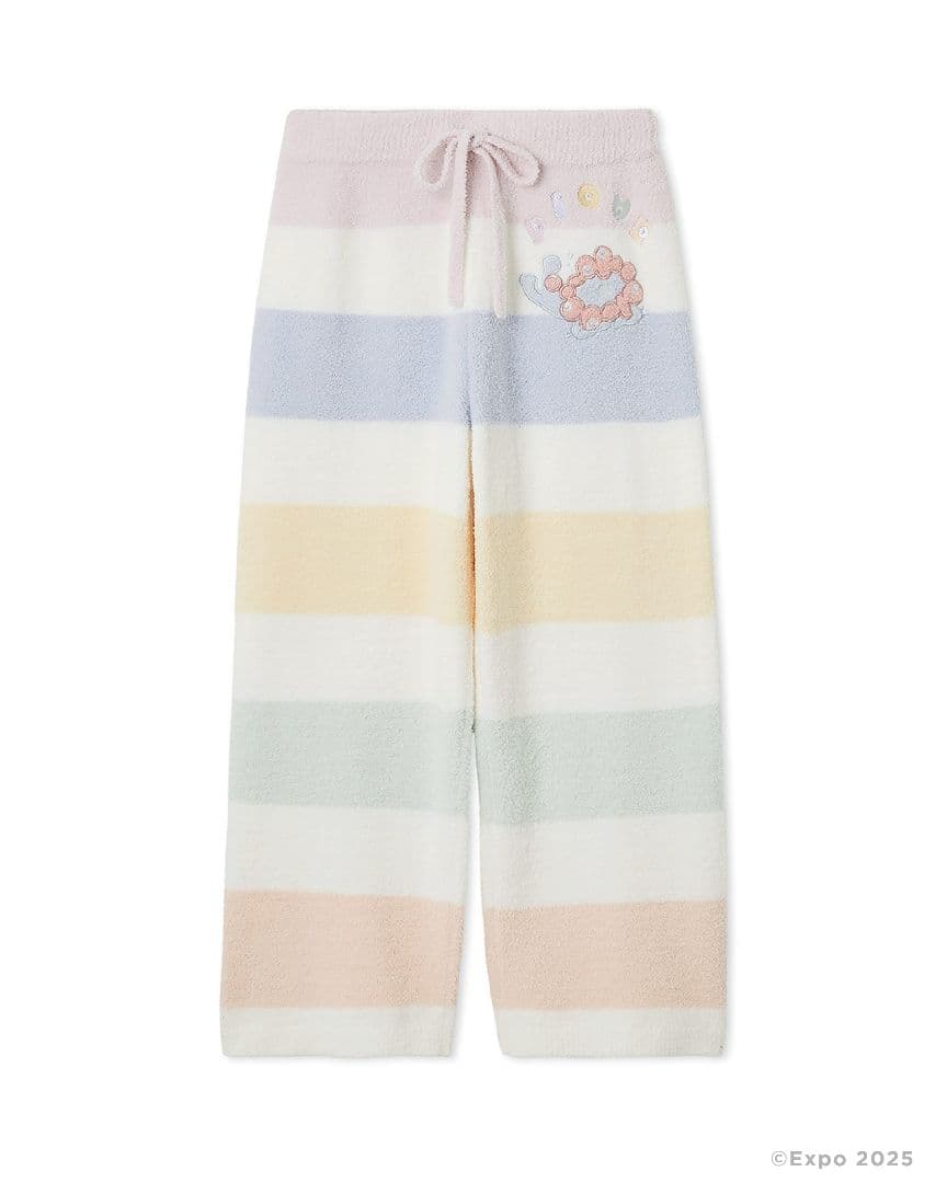 万博 限定 ジェラートピケ ミャクミャク コラボ ロングパンツ ジェラピケ