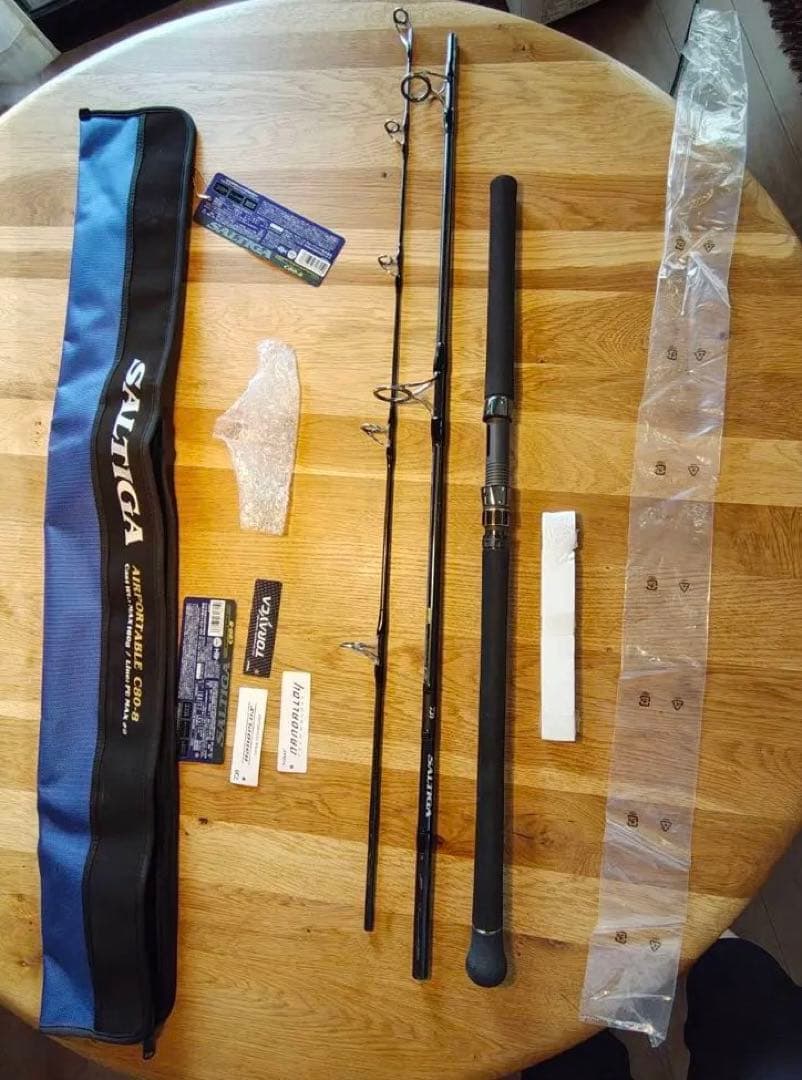 【美品】ソルティガ エアポータブル C80-8 R DAIWA AP