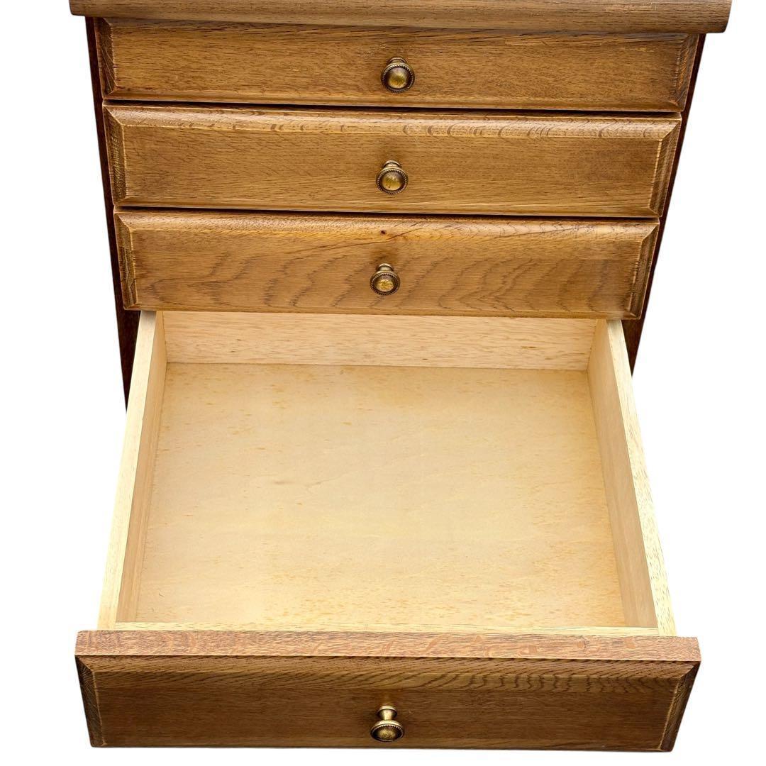 【アンティーク調】木製チェスト 6段 カントリー風 北欧ヴィンテージ