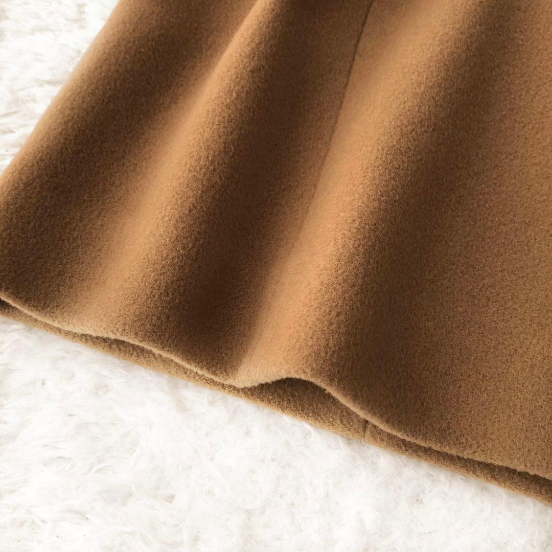 ローレンラルフローレン ガウンコート ロング ベルト キャメル カシミヤ M