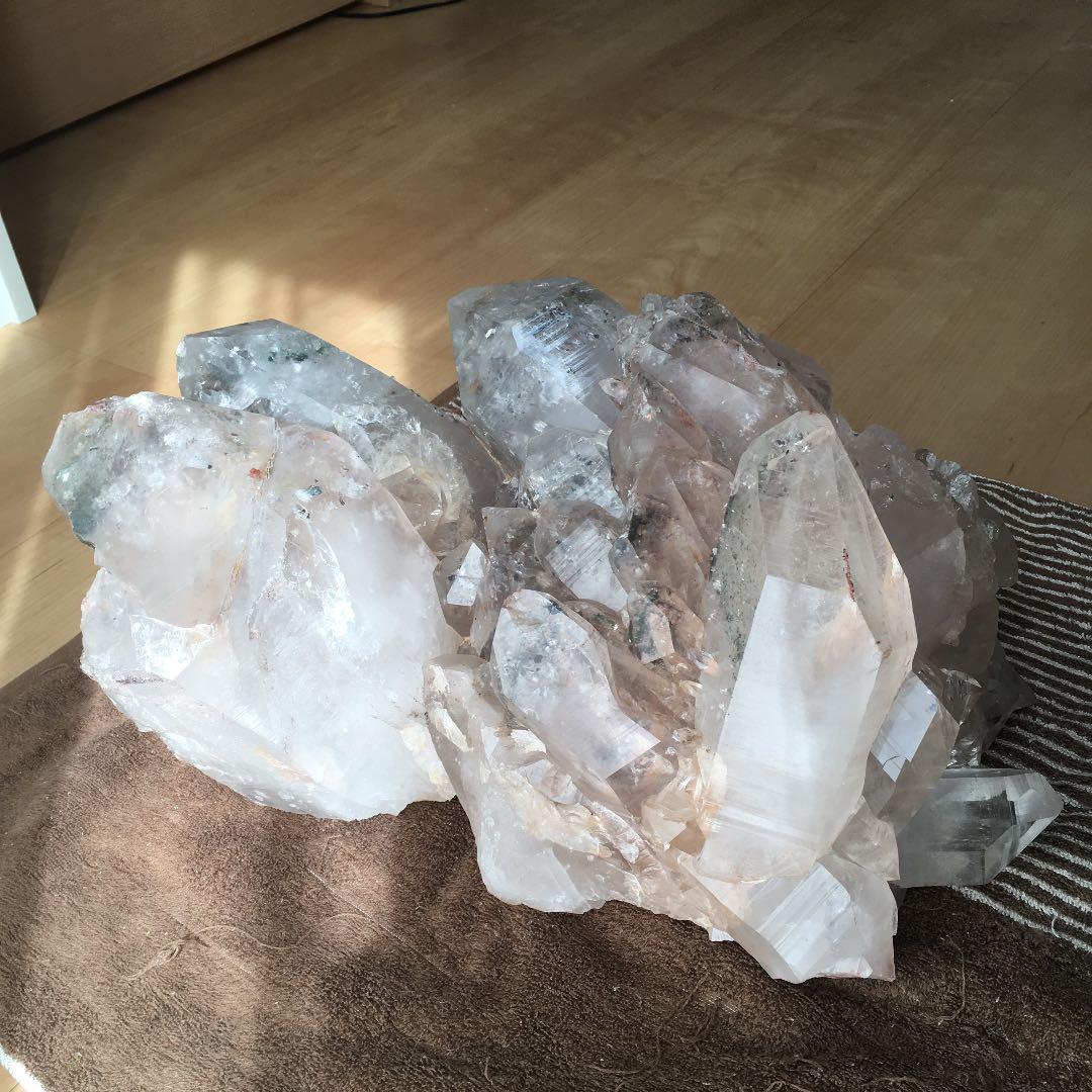 超巨大 水晶クラスター 取りに来てくださる方限定